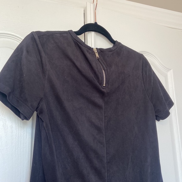 Zara Charcoal Black/Grey Tshirt Dress - Picture 7 of 8